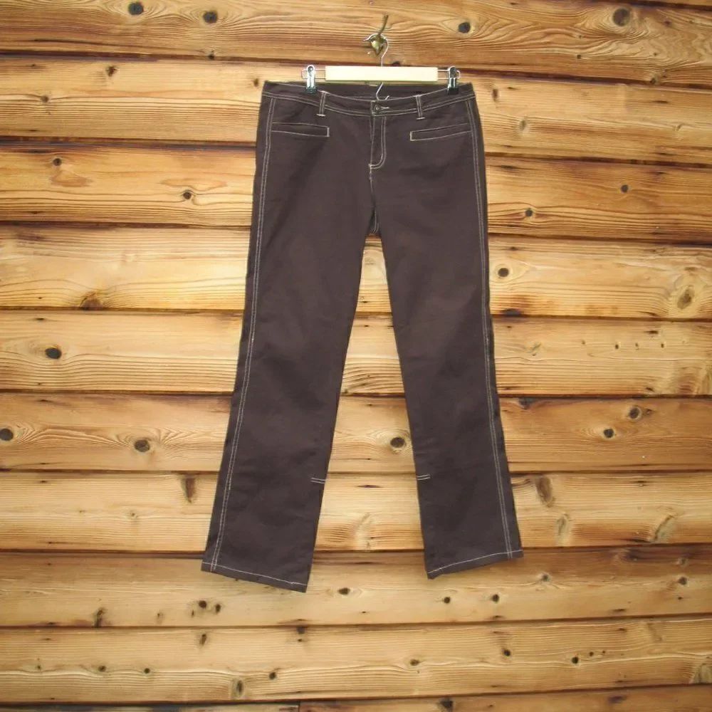 NWOT Prana Straight Leg Topstitch Pants Jeans